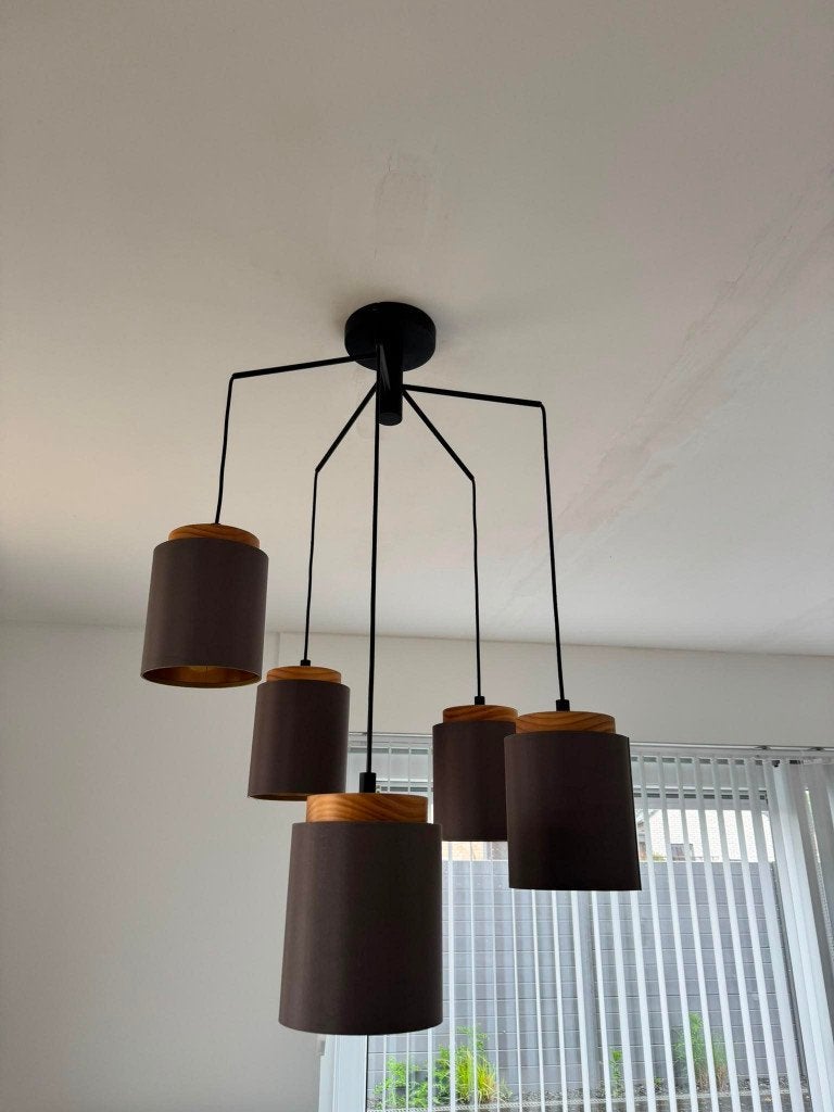 Ensemble de 3 luminaires à suspension EGLO NEUF, Maison & Meubles, Neuf, Moderne / industriel, Enlèvement, 50 à 75 cm