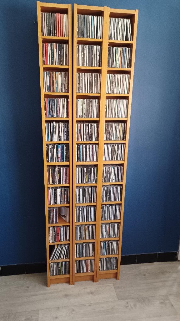 CD+CD-kast, Ophalen, Gebruikt, 150 discs of meer, Cd's