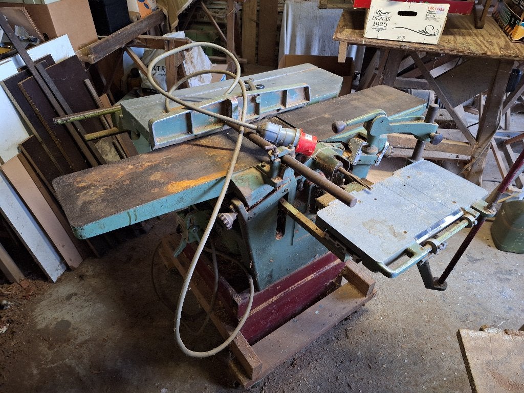 Houtcombiné Lurem C210 B, Schrijnwerk of Zaagwerk