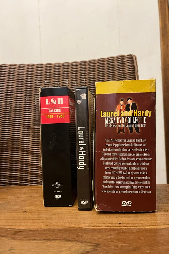 Laurel & hardy reeksen dvd, Envoi, Utilisé, TV, Autres types