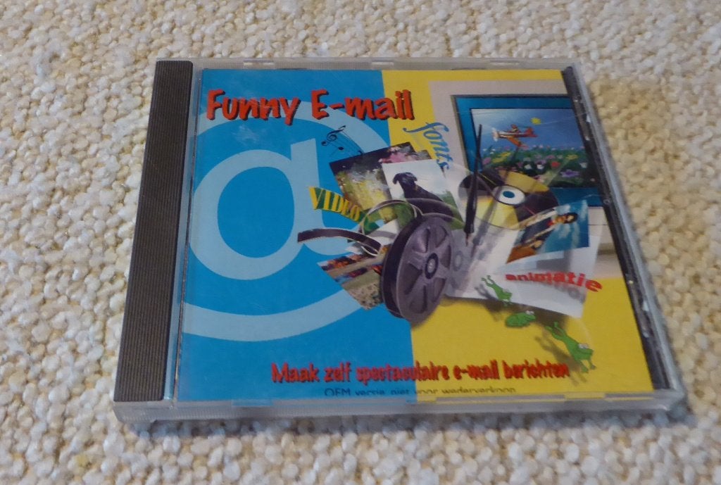 CD " Funny E-mail ", Ophalen, Gebruikt