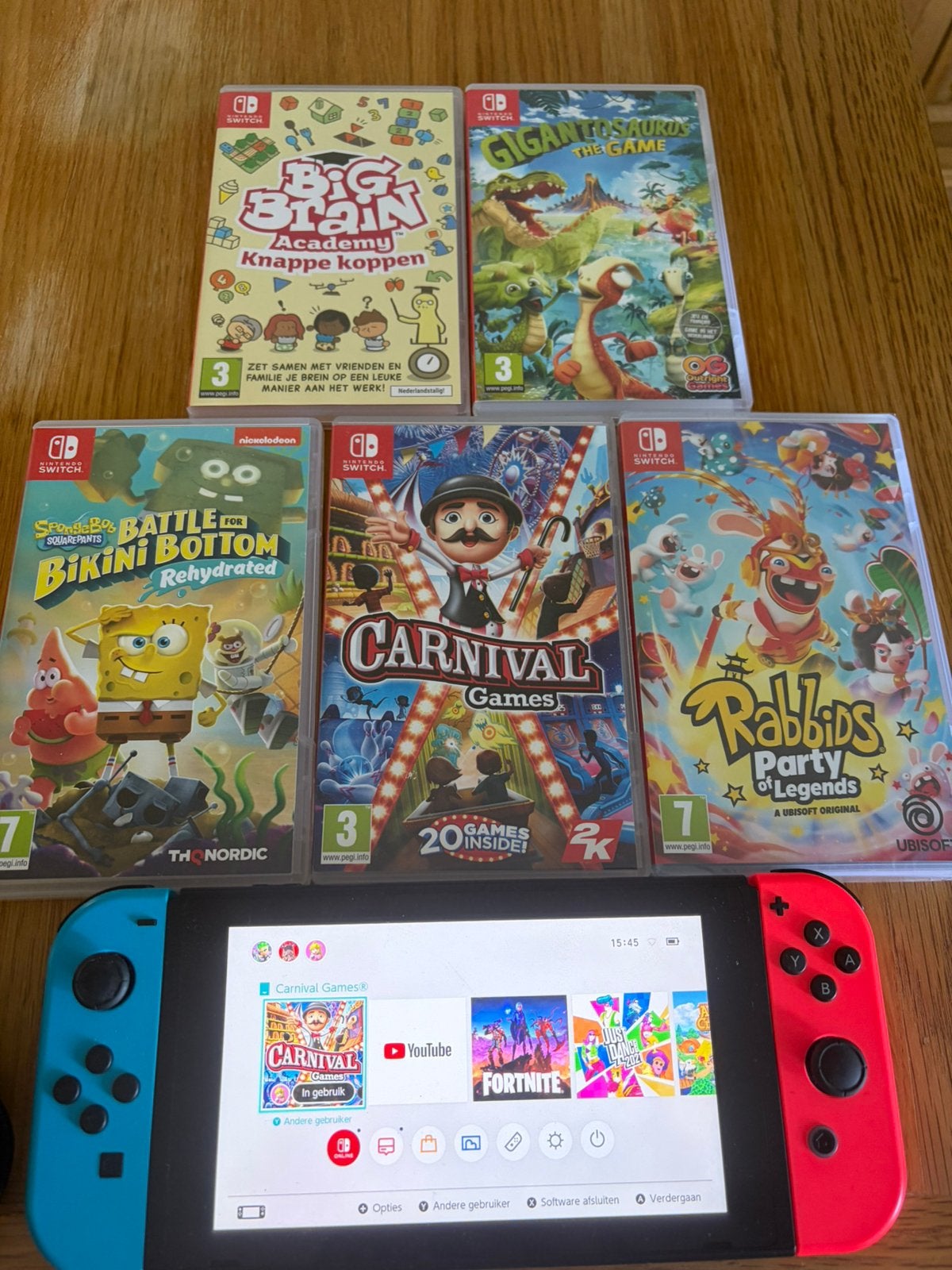 Nitendo switch, Games en Spelcomputers, Ophalen, Zo goed als nieuw
