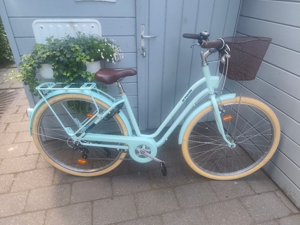 Damesfiets Elops 520(als nieuw), Fietsen en Brommers, Ophalen, Versnellingen