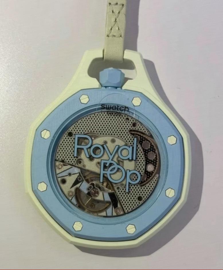 Royal Pop Ap Swatch, Handtassen en Accessoires, Horloges | Heren, Ophalen of Verzenden, Nieuw, Overige materialen, Overige merken