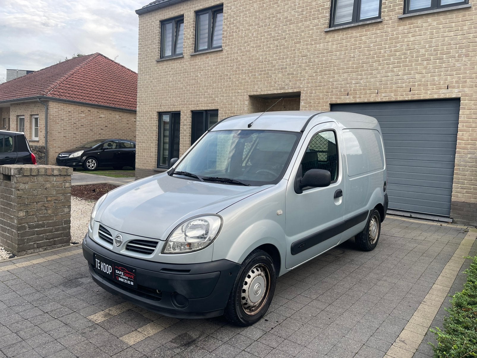 Nissan Kubistar 1.5 DCI 2007 Start Rijd Goed Gekeurd, Autos, Argent ou Gris, Achat, 50 kW, 4 portes