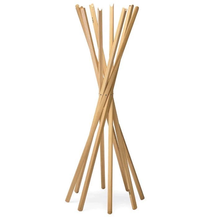 Zanotta sciangai kapstok, Maison & Meubles, Enlèvement ou Envoi, Utilisé, 100 à 150 cm, Bois