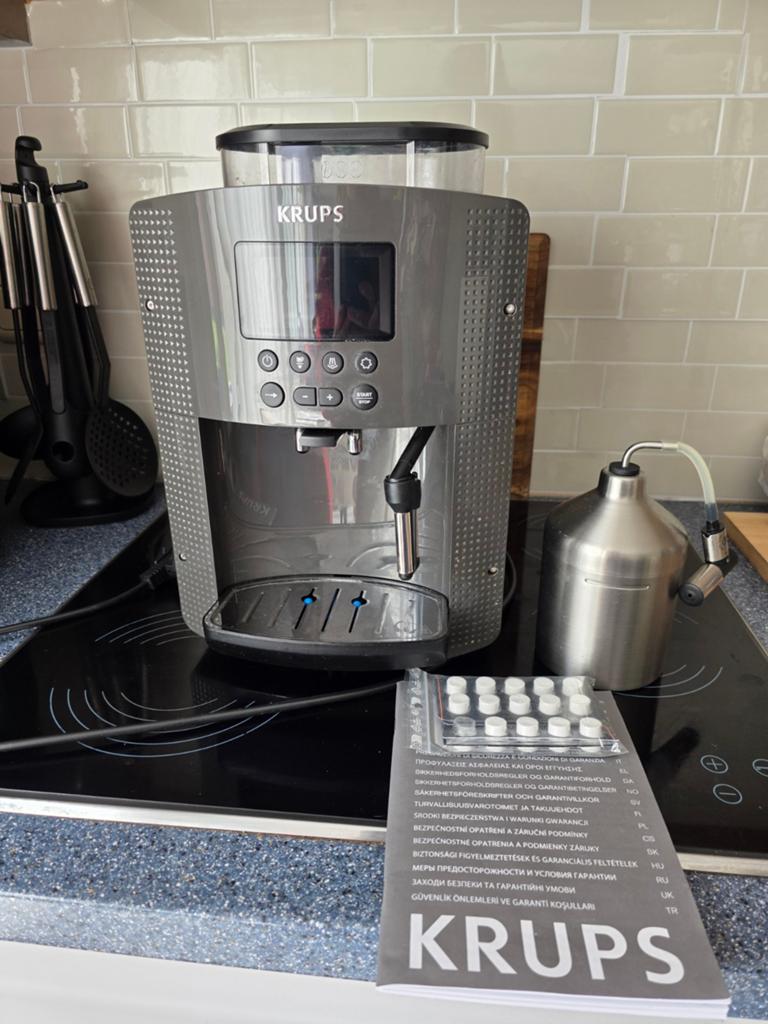 Koffiemachien krups, Ophalen, Krups
