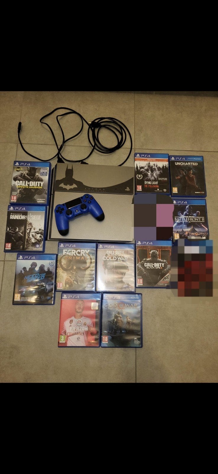 PS4 Batman Edition, Consoles de jeu & Jeux vidéo, 500 GB, Avec 1 manette, Enlèvement, Utilisé