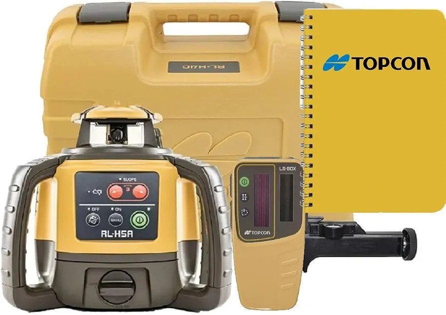 Topcon RL-H5A laser prof waterpas nieuwprijs 1200 euro, Ophalen of Verzenden, Gebruikt, Overige meters