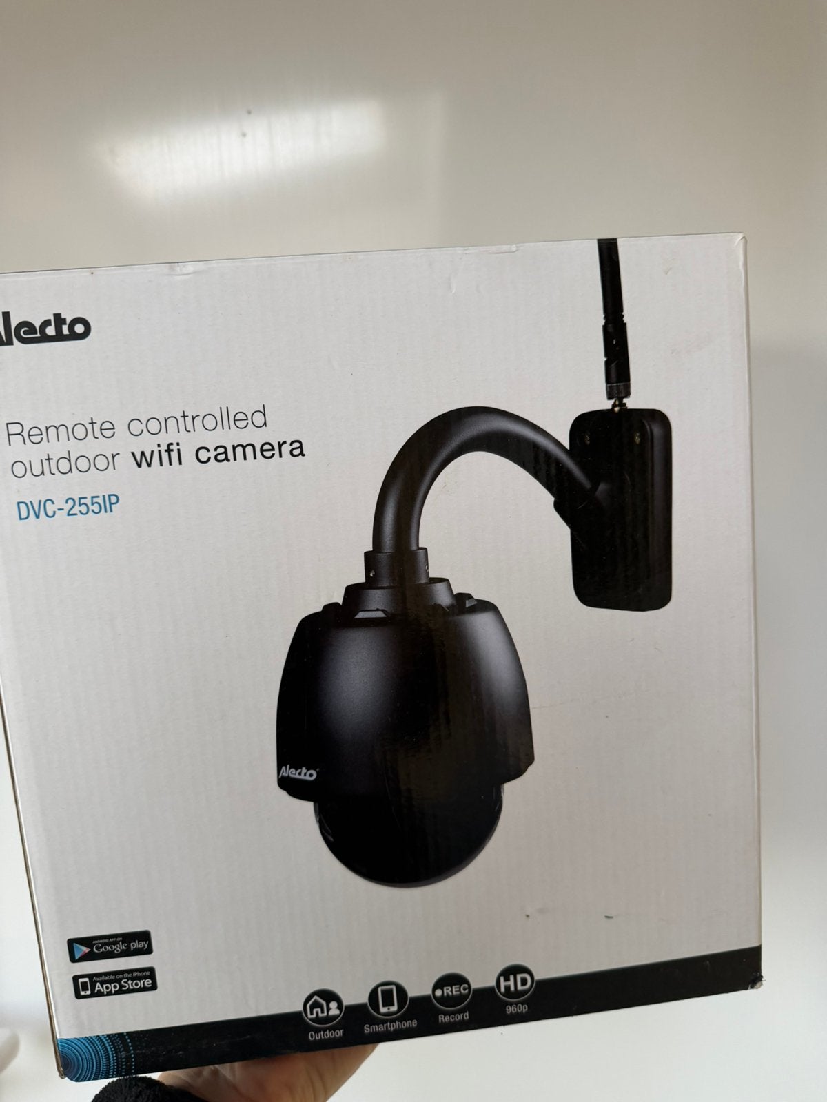Alecto DVC-255IP outdoor beveiligingscamera, Ophalen, Zo goed als nieuw