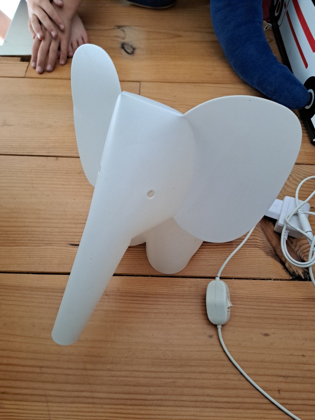 nachtlamp zoolight olifant, Kinderen en Baby's, Wit, Ophalen, Zo goed als nieuw