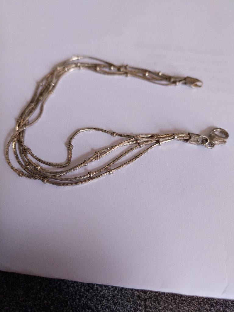 VINTAGE ET SPECIAL BRACELET EN ARGENT 925, Bijoux, Sacs & Beauté, Enlèvement ou Envoi, Comme neuf, Argent, Argent