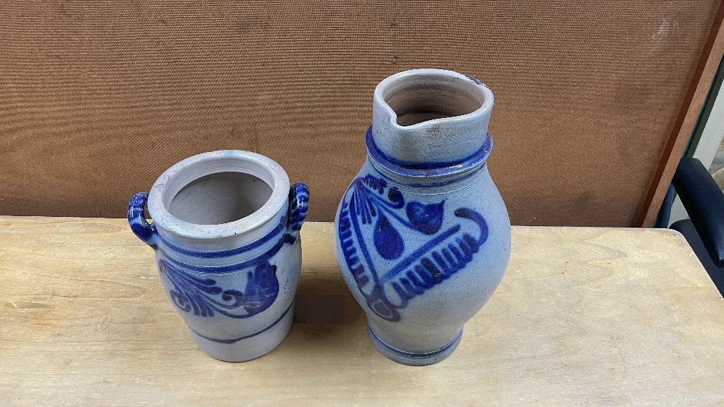 Lot de 2 poteries en céramique, Enlèvement