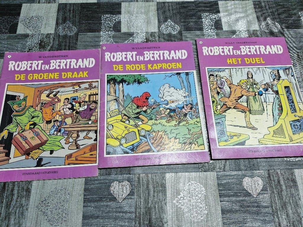Robert en Bertrand ( 3 stuks), Boeken, Meerdere stripboeken, Ophalen, Gelezen, Willy Vandersteen