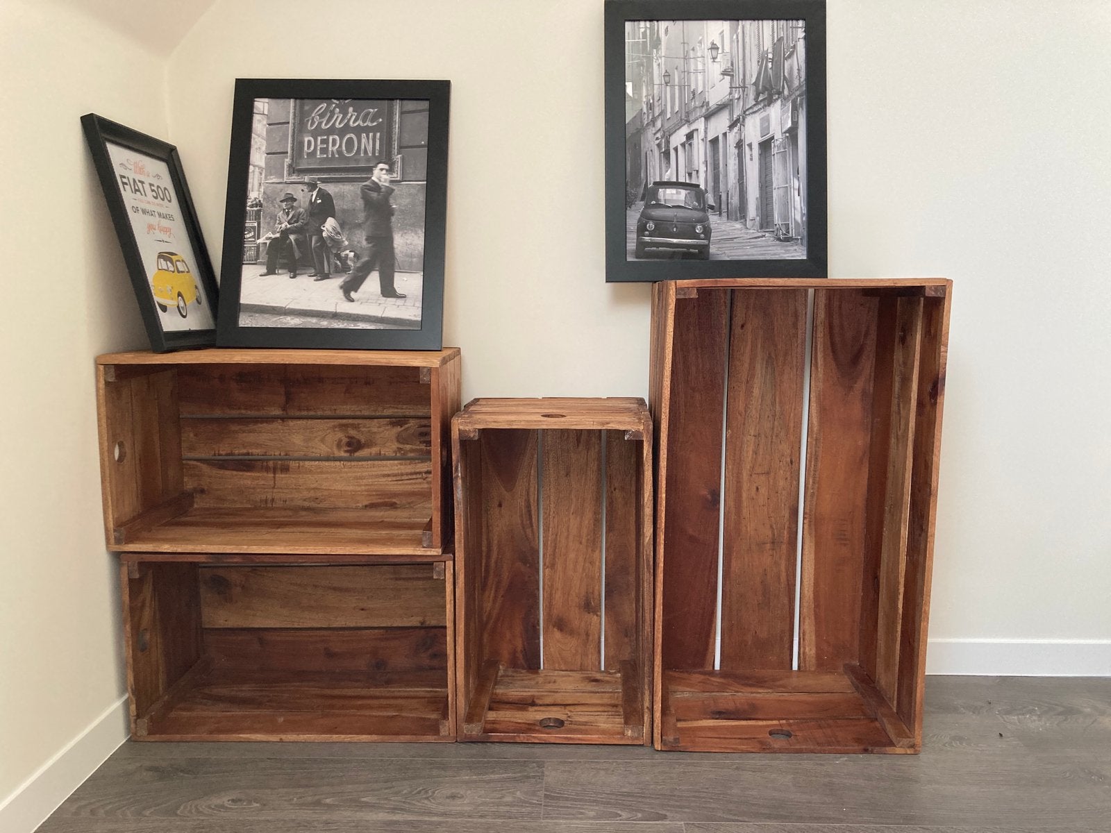 Decoratieve houten kisten, Enlèvement ou Envoi, Comme neuf