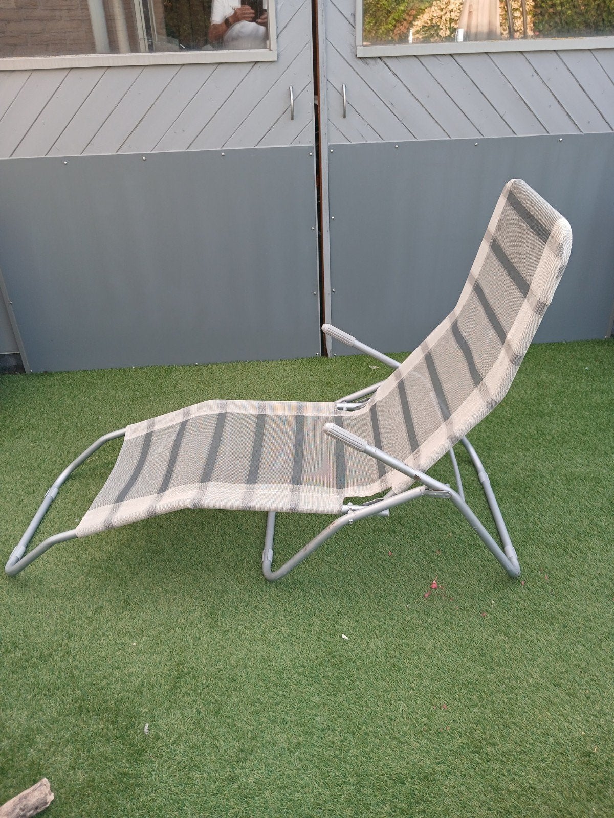 ligzetel, Tuin en Terras, Ophalen, Gebruikt, Metaal