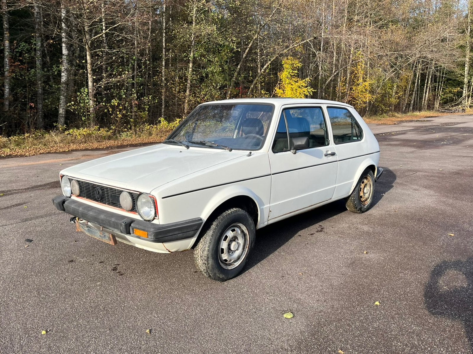 Originele Volkswagen Golf Mk1 GTI 1979, Auto's, Oldtimers, Voorwielaandrijving, 82 kW, Wit, Handgeschakeld