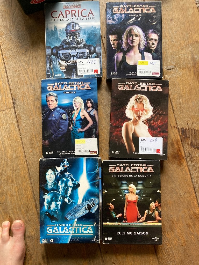 Battlestar Galactica volledig, Ophalen of Verzenden