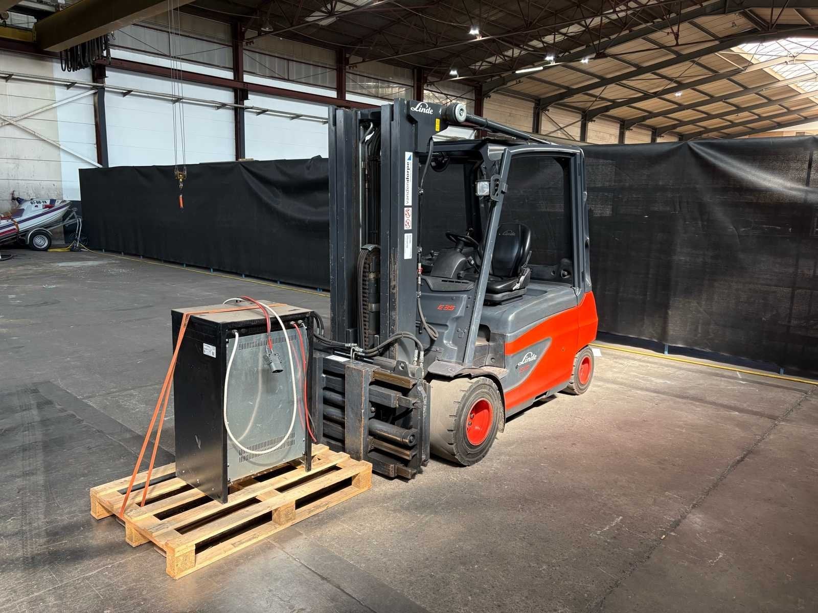 2013 Linde E35L-01 Vorkheftruck, Zakelijke goederen, Elektrisch, Heftruck, Linde