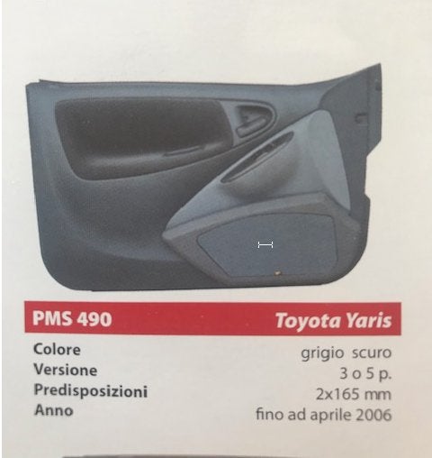 Poket – PMS490 - deurpaneel voor Toyota Yaris 5deurs, Enlèvement ou Envoi, Neuf