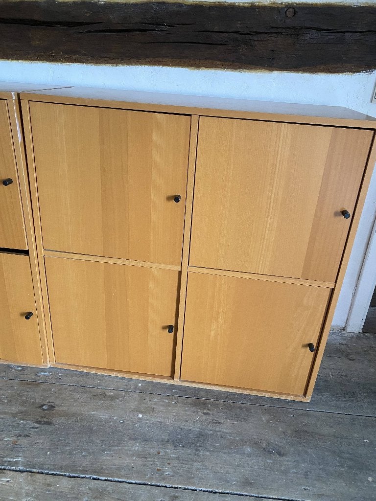 Meuble de rangement bas à 4 portes, Maison & Meubles, Enlèvement, Utilisé