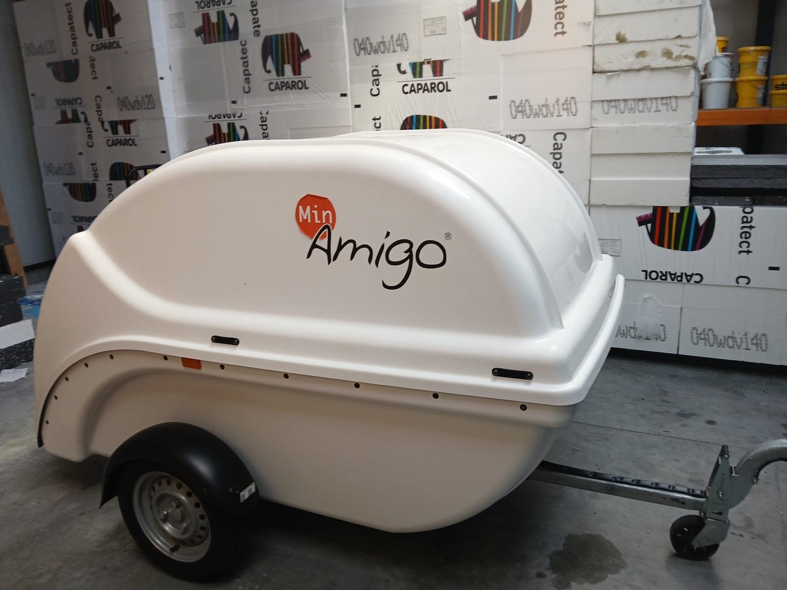 Amigo bagagewagen fietsenaanhanger, Enlèvement, Utilisé
