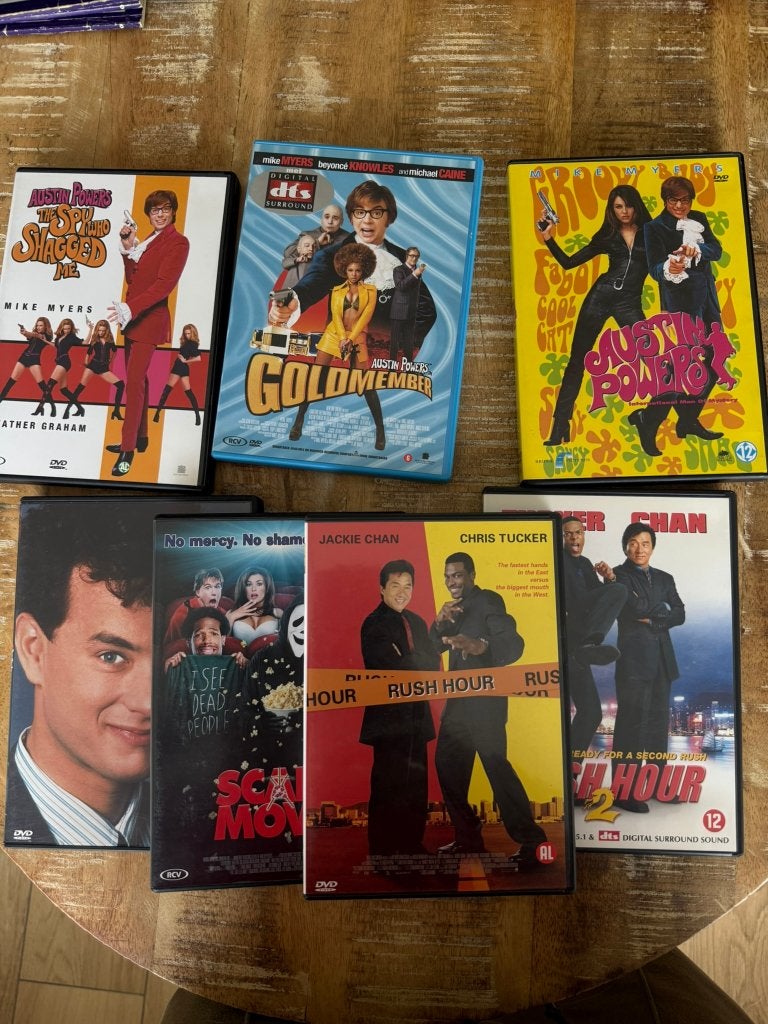 Pakket DVD komedie, À partir de 9 ans, Enlèvement ou Envoi, Comme neuf, Comédie d'action