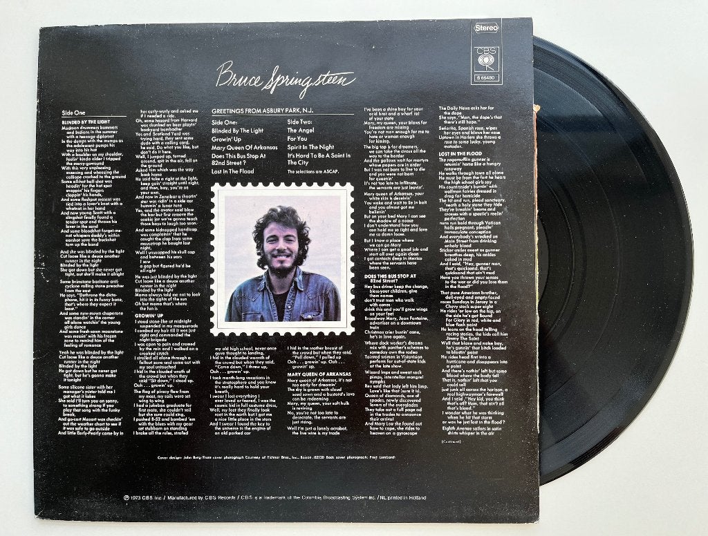 Bruce Springsteen Lp greetings from Asbury Park, Ophalen of Verzenden