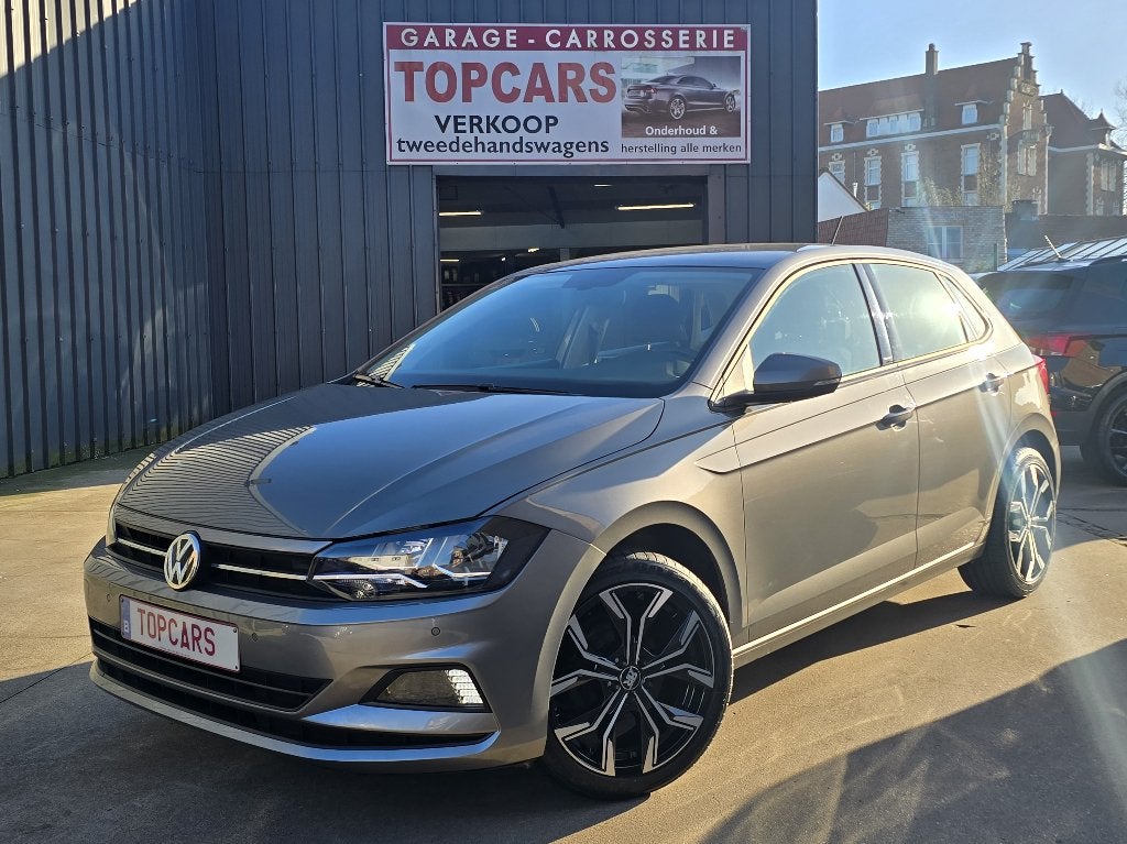 VW POLO 1.0MPI 2020 Euro6 met app-connect, airco,..., Auto's, Voorwielaandrijving, Stof, Start-stop-systeem, Bedrijf