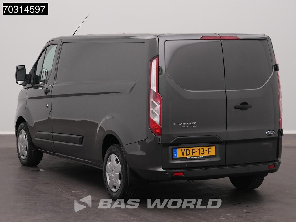 Ford Transit Custom 130PK Automaat L2H1 Navi Airco Cruise L2, Argent ou Gris, Achat, Euro 6, Entreprise