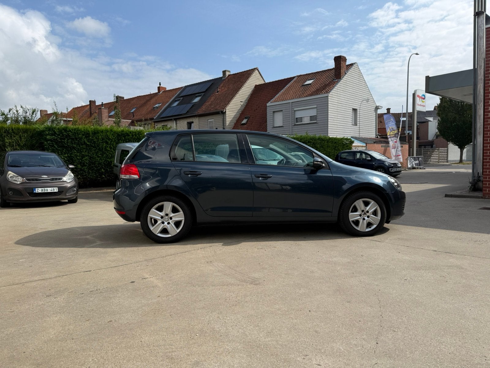 VW Golf VI 1.4 TSI Comfortline | PDC | Airco | 1j Garantie, Auto's, Stof, Zwart, 4 cilinders, Blauw