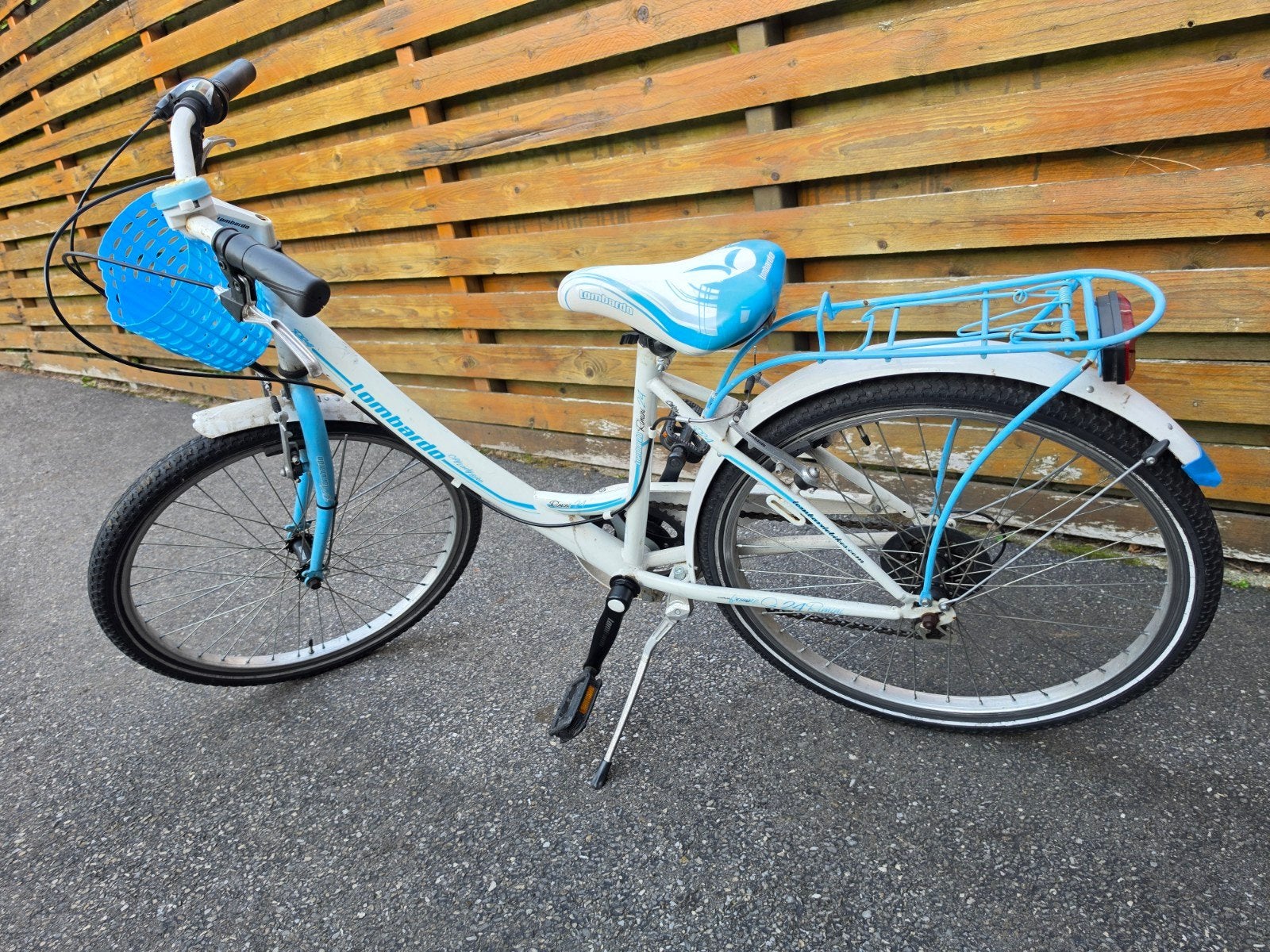 meisjesfiets 22inch, Fietsen en Brommers, Ophalen, 22 inch, Gebruikt, Handrem