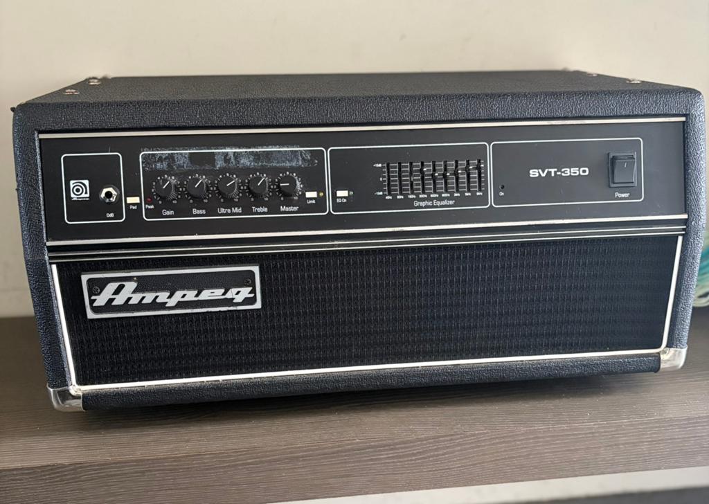 Ampeg SVT-350H classic bass head, Muziek en Instrumenten, Versterkers | Bas en Gitaar, Ophalen, Gebruikt, Basgitaar, 100 watt of meer