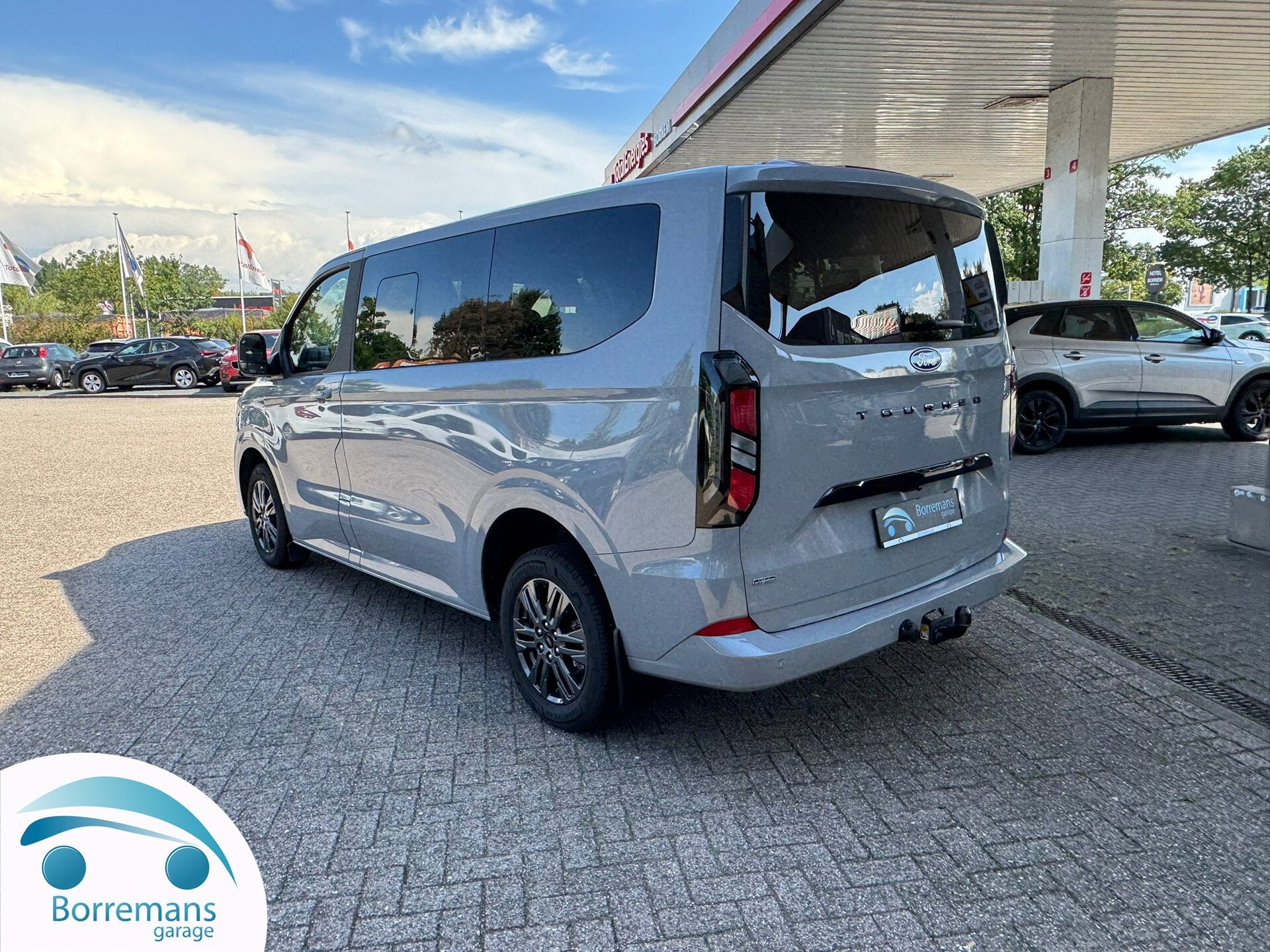 Ford Tourneo Custom  2.5 PHEV 233 PK 8P | Trekhaak | Safety, Auto's, Ford, Euro 6, Wit, Hybride Elektrisch/Benzine, 2488 cc