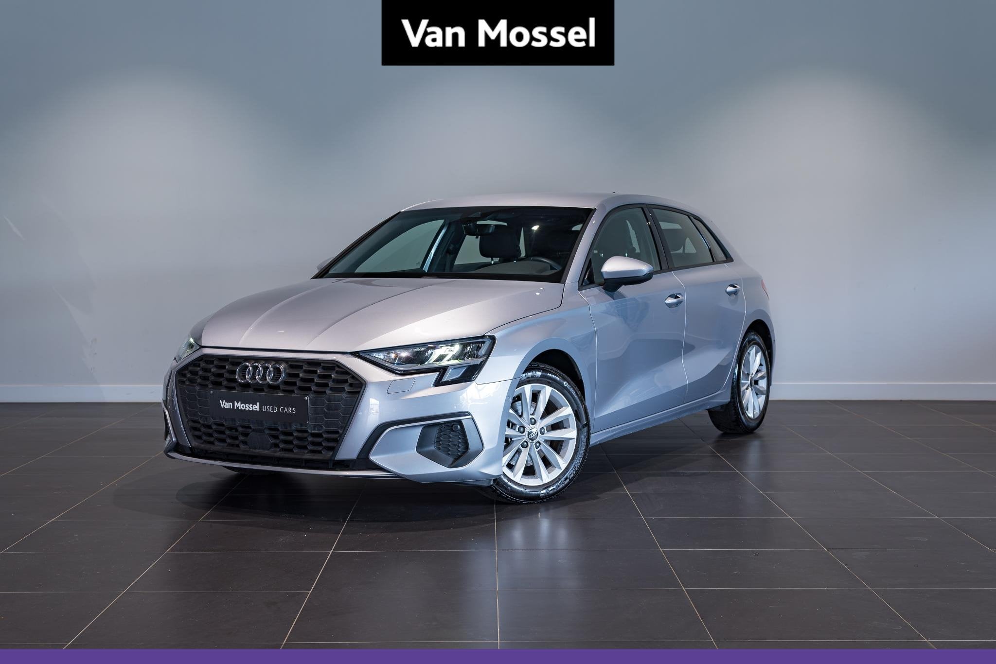 Audi A3 Sportback 1.0 30 TFSi 81kW PACK BUSINESS, Autos, Argent ou Gris, Achat, Entreprise, Noir