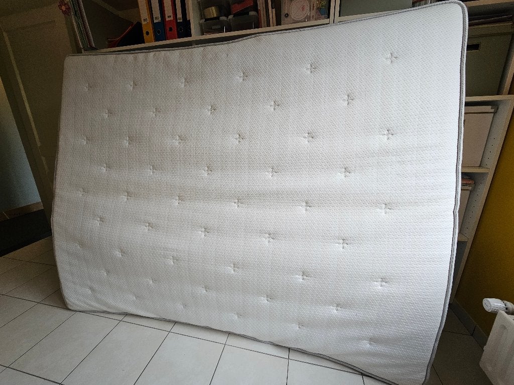 BEKA matras met pocketveren (2 personen), Ophalen, Gebruikt, Tweepersoons, Matras