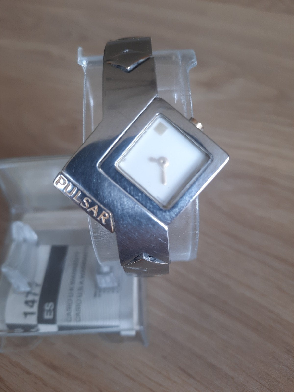 Een zeldzame pulsar asymmetrisch horloge uit de jaren '90., Overige merken, Staal, Gebruikt, Staal