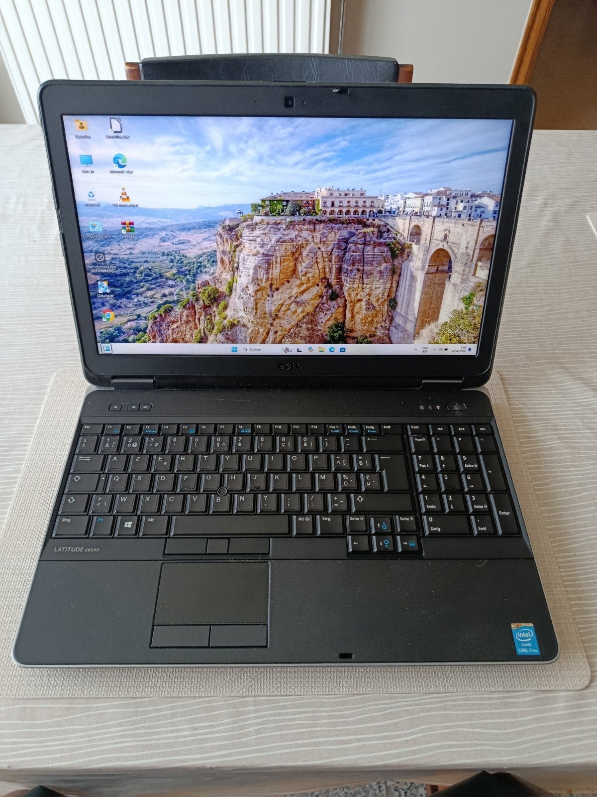 dell latitude i7 laptop met windows 11, 16GB ram, 500 GB SSD, Enlèvement, Azerty, SSD