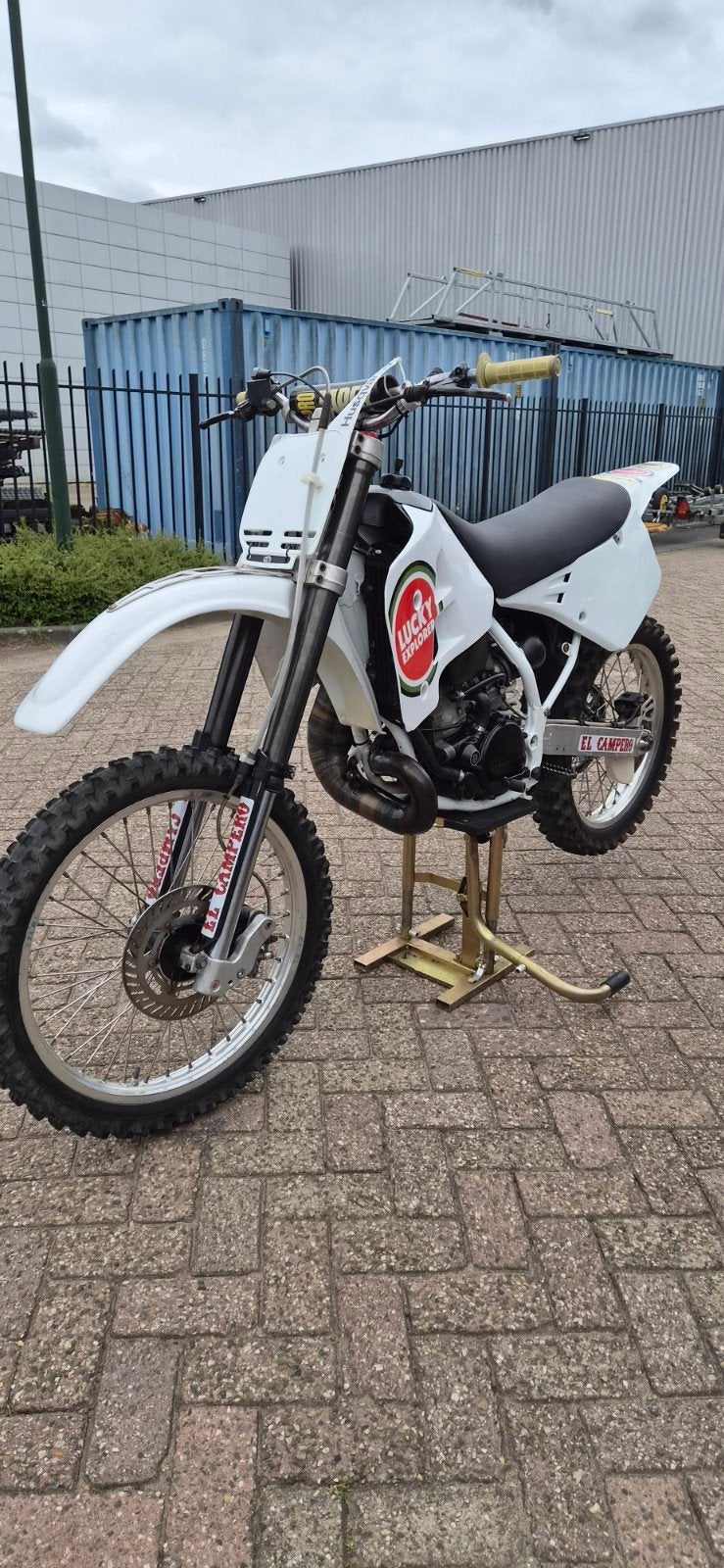 Husqvarna cr 250 2takt crossmotor, Ophalen