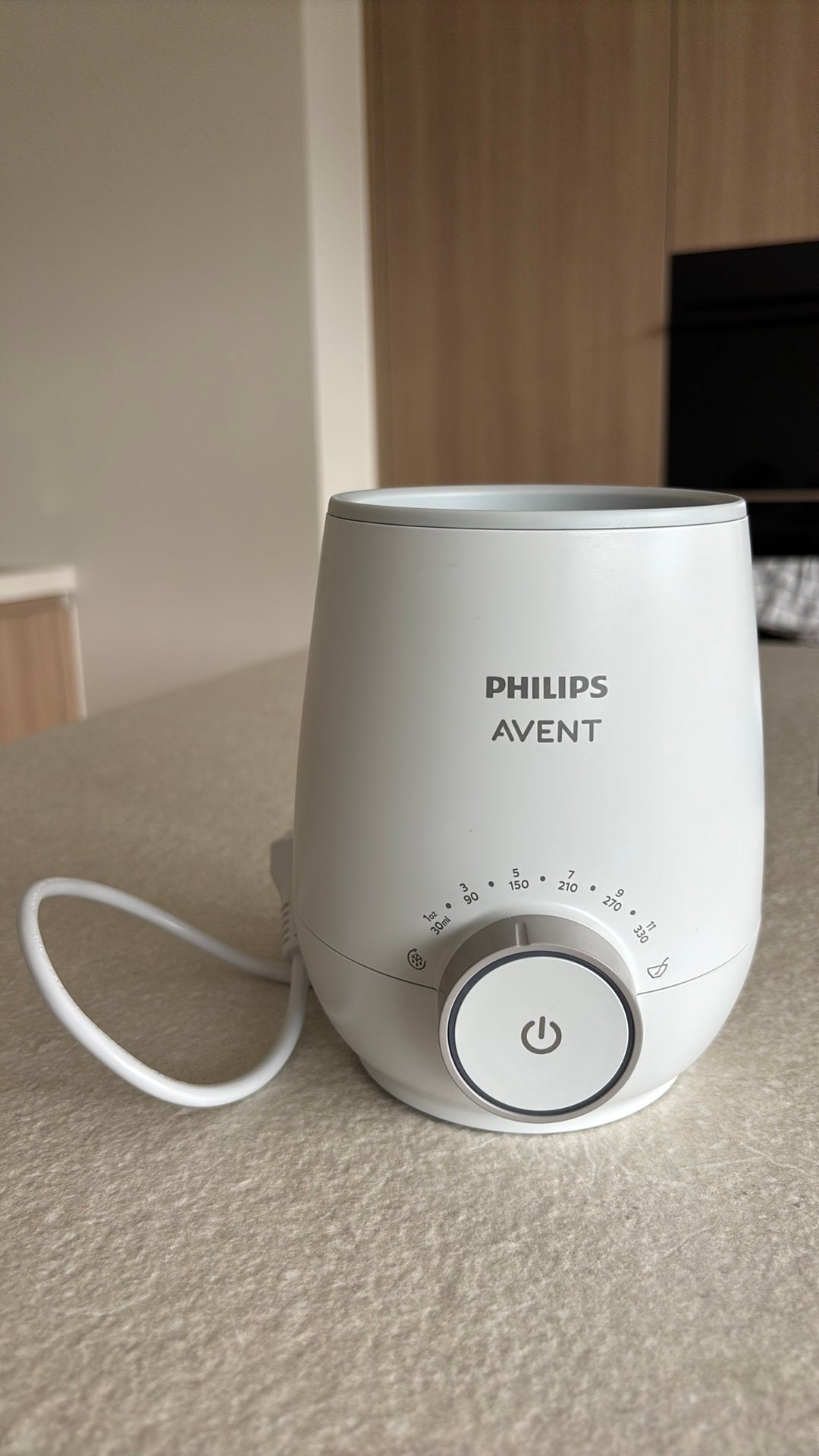 Avent flessenwarmer, Ophalen, Zo goed als nieuw