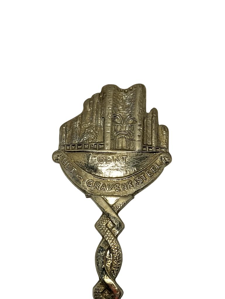Cuillère Gent Het Gravenkasteel Collection Vetto vintage, Antiquités & Art, Enlèvement