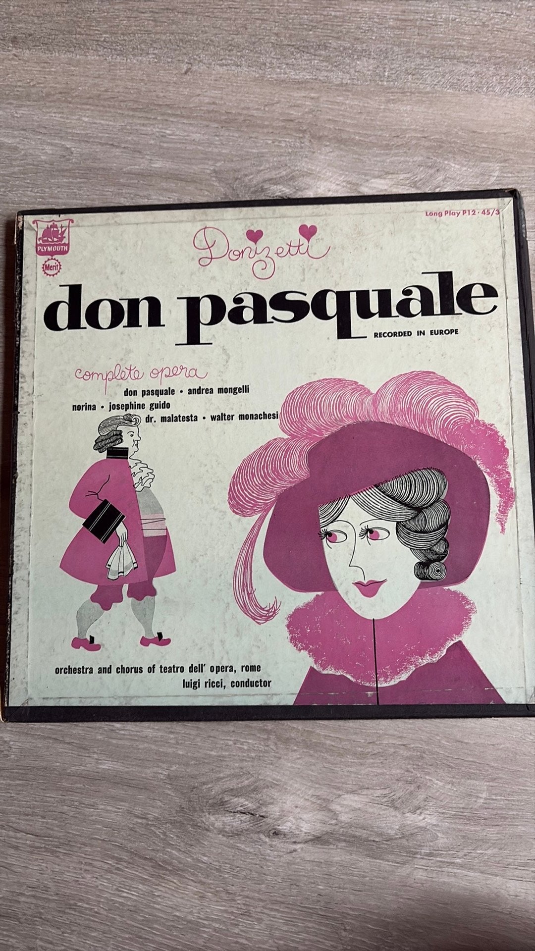 Lp don passuale, Ophalen, Zo goed als nieuw, LP