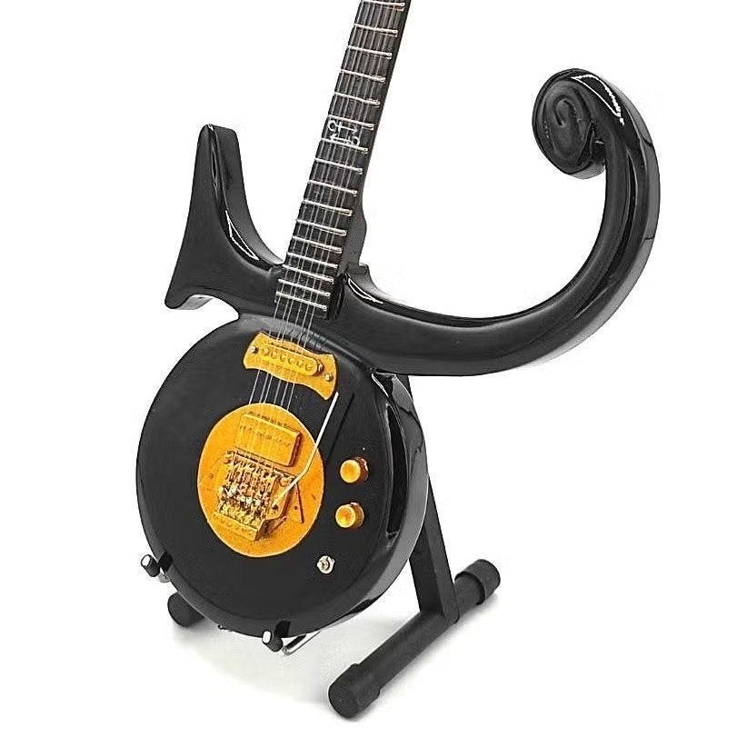 Miniatuurreplica Love Symbol gitaar Zwart - Prince, Muziek en Instrumenten, Ophalen of Verzenden, Nieuw, Akoestische gitaar