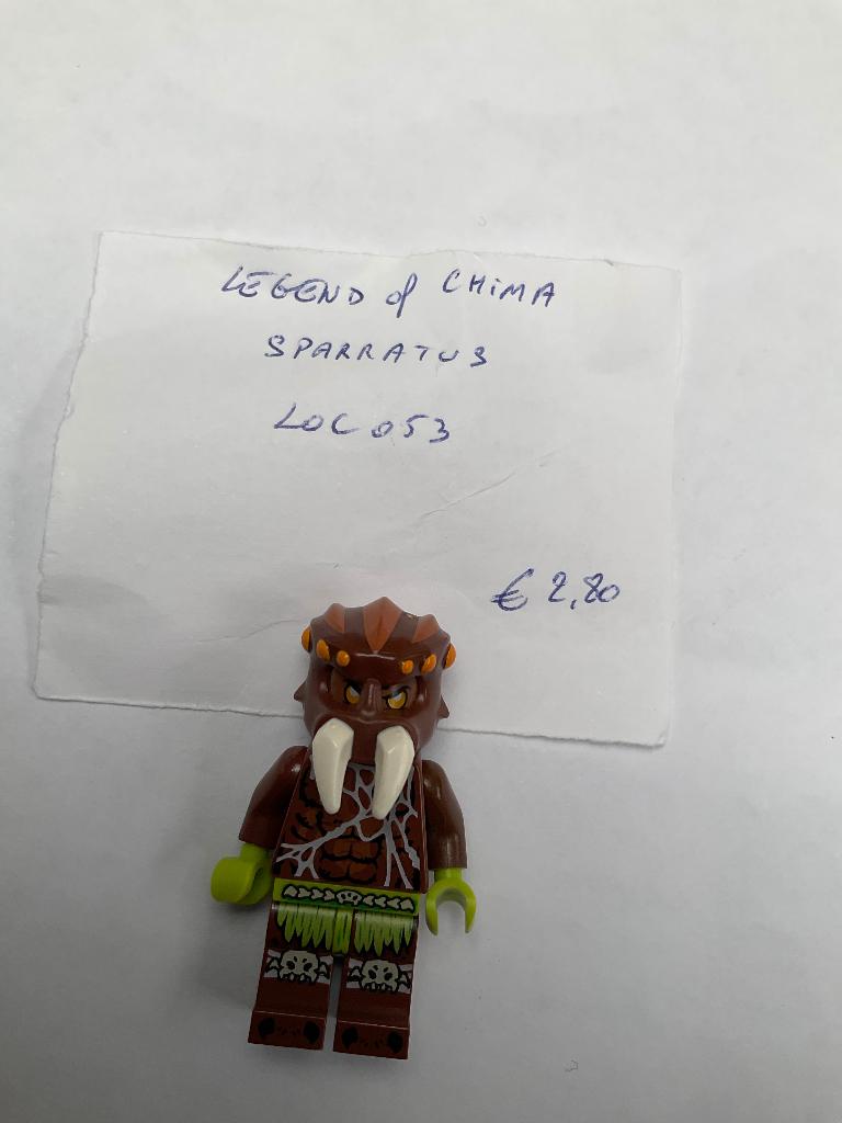 Lego La Légende de Chima fig-loc053 Sparratus, Enlèvement ou Envoi, Comme neuf, Ensemble complet, Lego