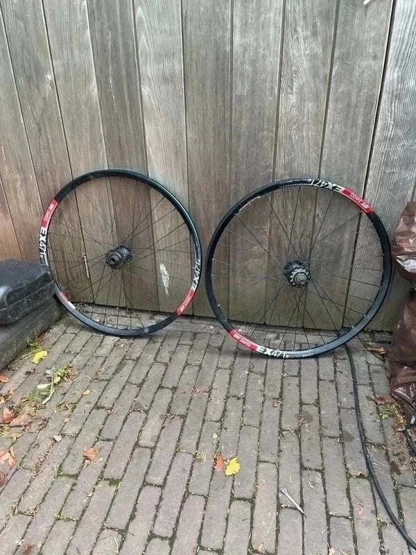 Noahubs dirt jump wielset DT Swiss EX471 120 clicks, Wiel, Ophalen of Verzenden, Zo goed als nieuw, Aluminium
