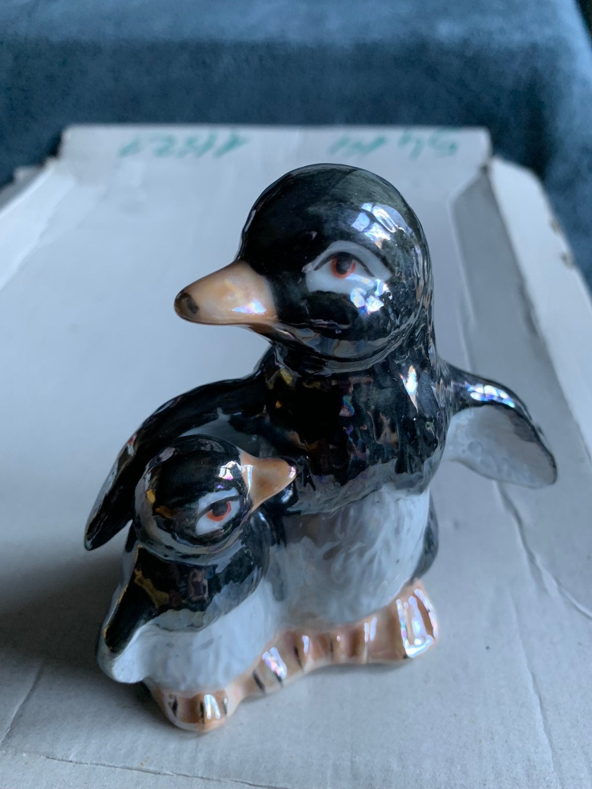 Pinguin. Porselein geglazuurd., Antiek en Kunst, Ophalen