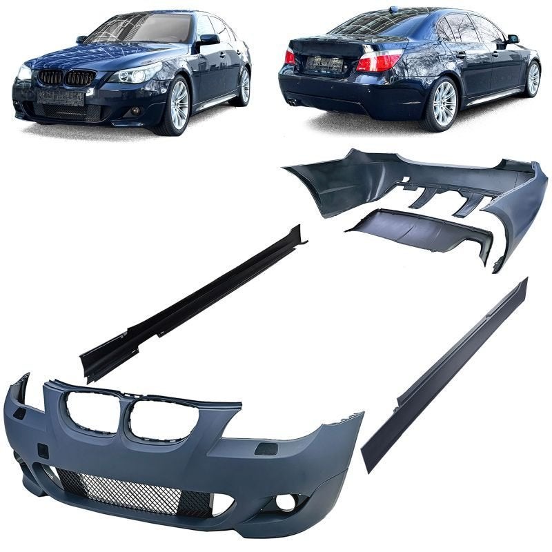 M Pakket Look Voor Bmw 5 Serie E60 Voor Achterbumper Side Sk, Envoi