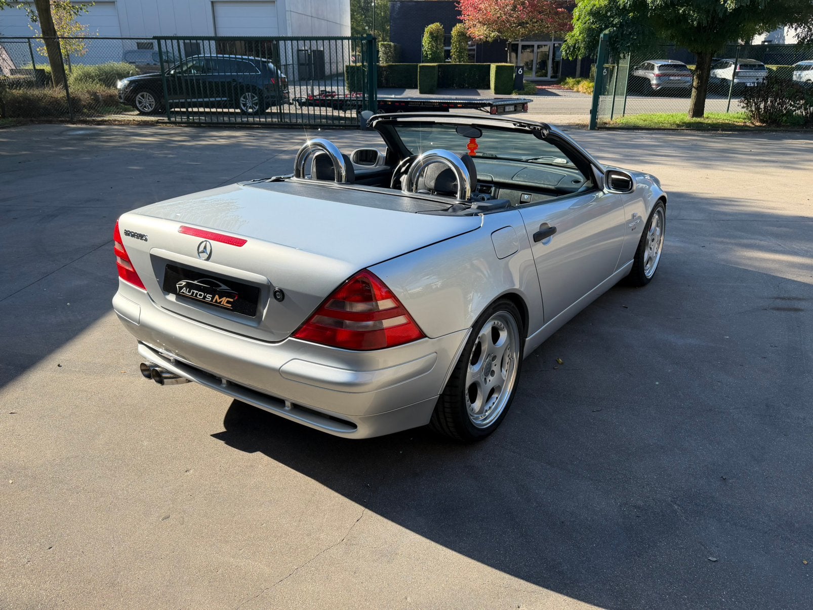 Mercedes Slk 2.6 Brabus, Auto's, Automaat, Dealer onderhouden, Achterwielaandrijving, Zwart