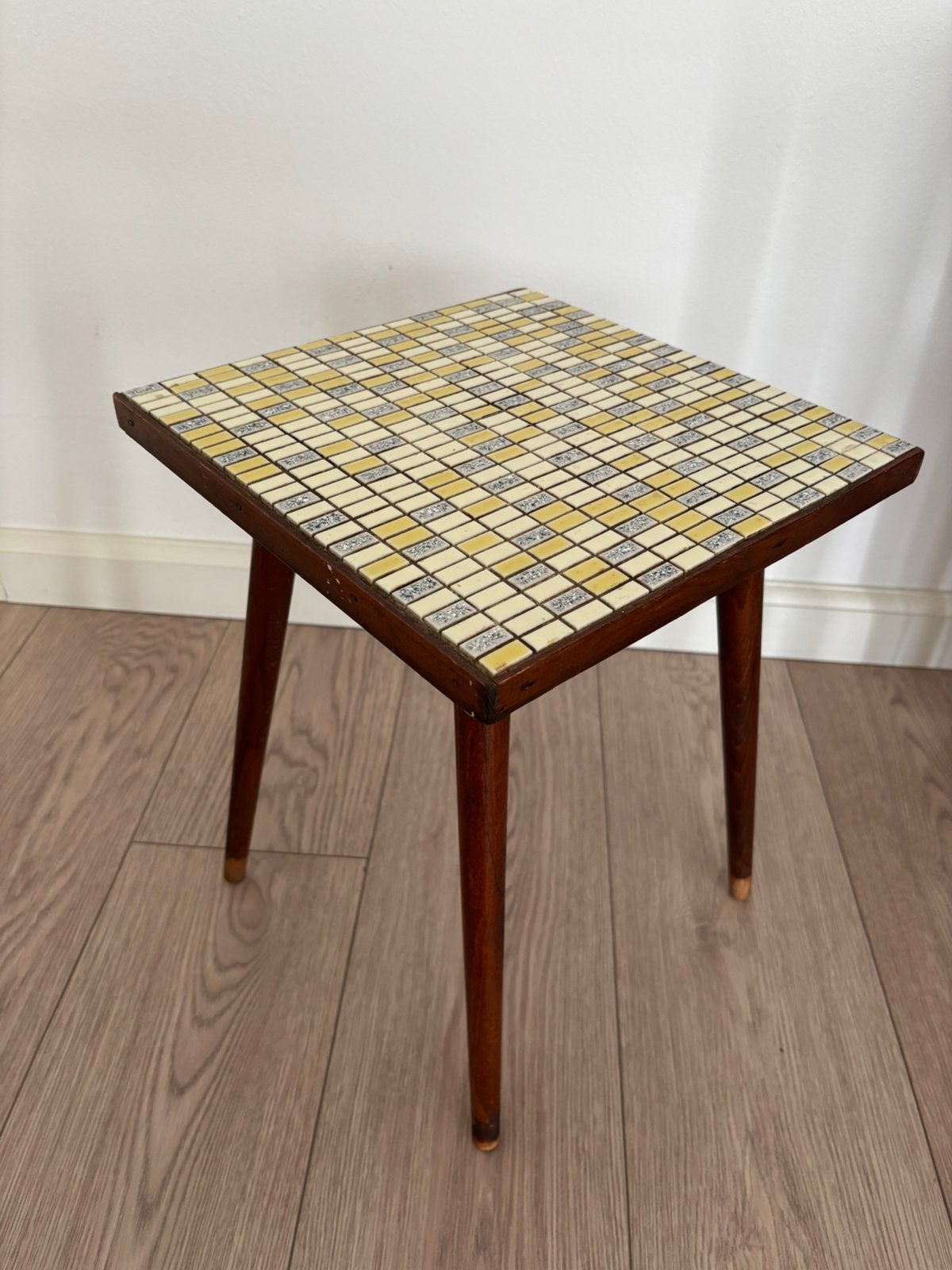 Vintage mozaïek plantentafel jaren 50/'60 Mid-Century design, Enlèvement ou Envoi, Utilisé