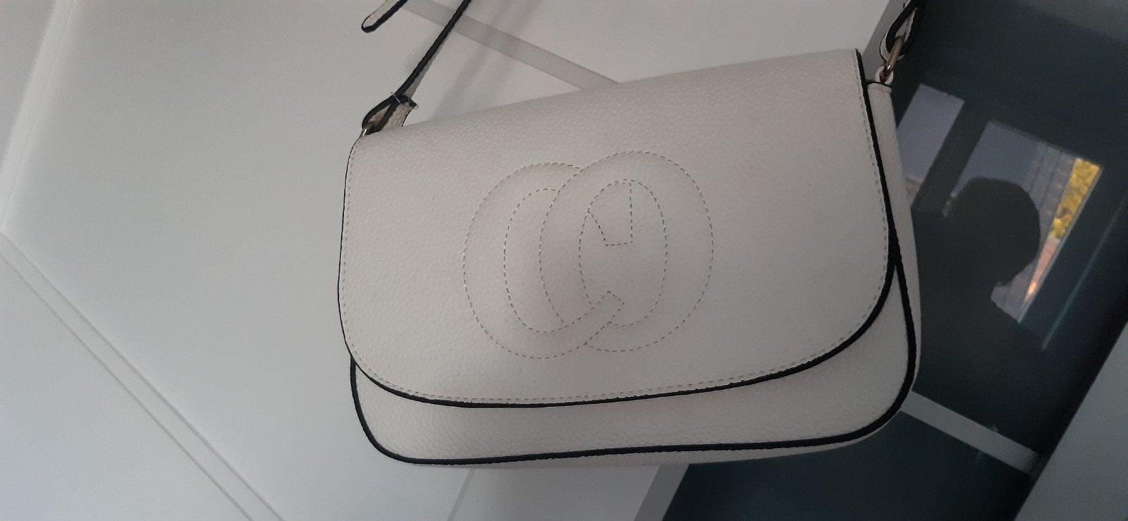 wit handtasje NIEUW, Handtassen en Accessoires, Tassen | Damestassen, Ophalen of Verzenden, Wit